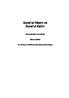 Gurer-ul Hikem - Ebulfetih Abdulvahid Amidi.epub